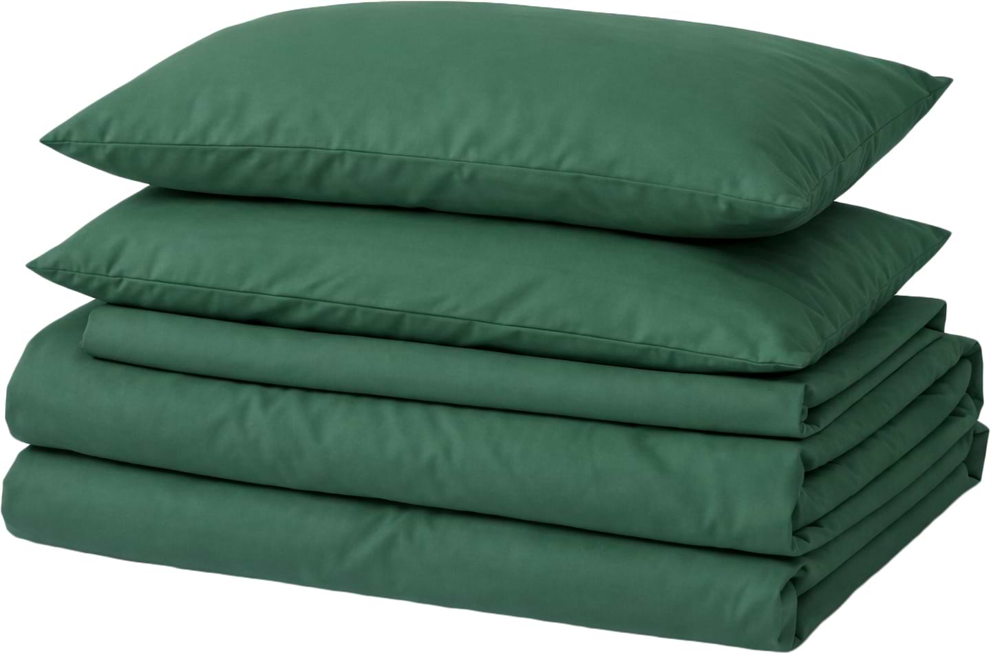 Комплект постільної білизни MirSon №16-0237 Foliage Mikrosatin Premium Однотонний 143х210 см (2200007231867)